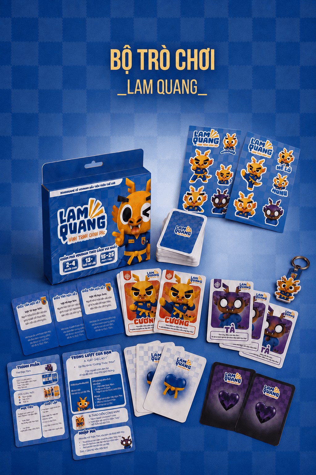 Bộ sản phẩm Lam Quang - Hành Trình Chính Đạo